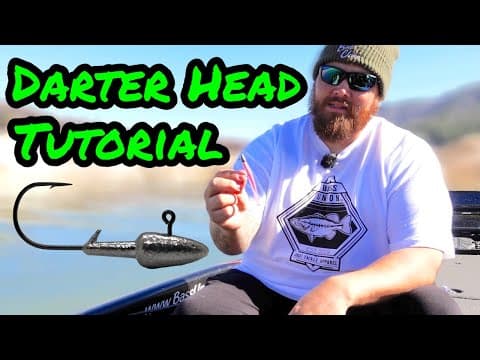 How to Fish a Darter Head Jig | Bass Fishing Tutorial