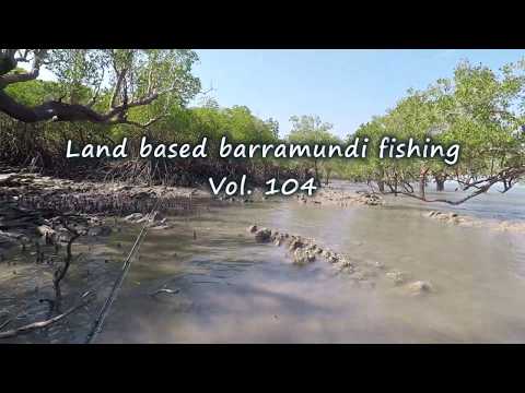 [Vol. 104] Land based barramundi fishing Rapala X-rap XR08