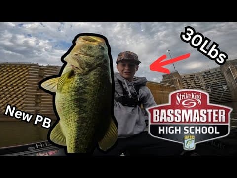 CATCHING 30LBS OF BASS AT MASSIVE DAM (NEWPB)!!!