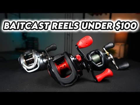 The Top 5 Baitcast Reels Under $100! 2024 Buying Guide