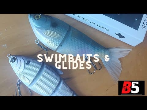 What&#39;s The Best Line For Swimbaits &amp; Glide Baits? Can Swimbaits Catch Smallmouth Bass? BOGO SALE‼️‼️