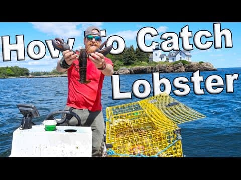 How To Catch Lobsters In Maine (I Bought A Boat Episode 3)