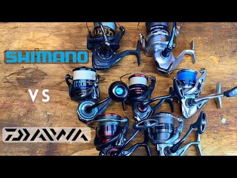 Shimano or Daiwa Fishing Reels? My Honest Personal Opinions After Using These Reels