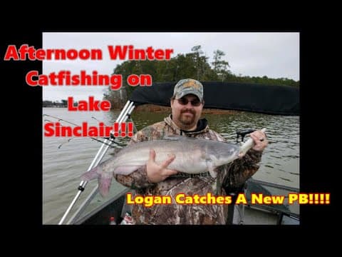 Afternoon Winter Catfishing!!! #LakeSinclair #Catfishing
