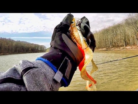 EARLY SPRING MUSKY HUNT!! - Early Season Ohio Muskie Fishing