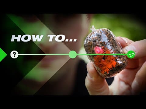 How to tie a Solid PVA Bag (Flat Bed Style) | Korda Carp Fishing