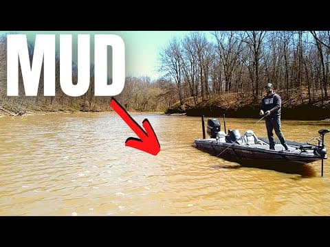BASS Are Not AFRAID of MUDDY WATER (Are YOU?)