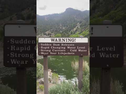 This fishing spot comes with a WARNING