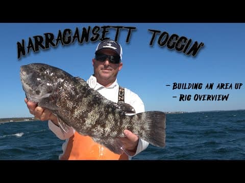 Rhode Island Tautog fishing in heavy wind | Building a productive area | Rig Overview