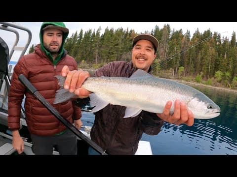 HOW TO Catch Beautiful Wild Trout in Lake Tahoe