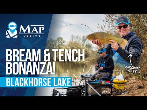 How To Catch MORE Bream &amp; Tench | Feeder Fishing |  MAP Visits: Blackhorse Lake