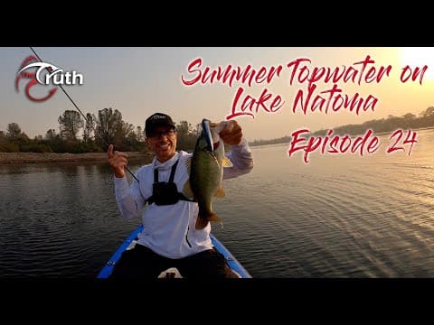 Summer Top Water Bass Fishing on Lake Natoma