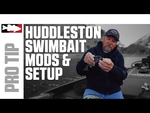 Butch Brown&#39;s Huddleston Swimbait Modifications and Setup