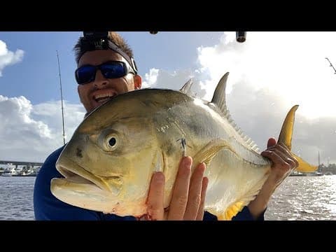 St Lucie River light tackle fishing | and river trolling for big fish