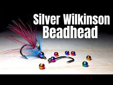 Beadhead Salmon Fly: Silver Wilkinson Shrimp - Fly Tying