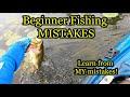 Fishing Mistakes I Learned the Hard Way - Fishing Basics