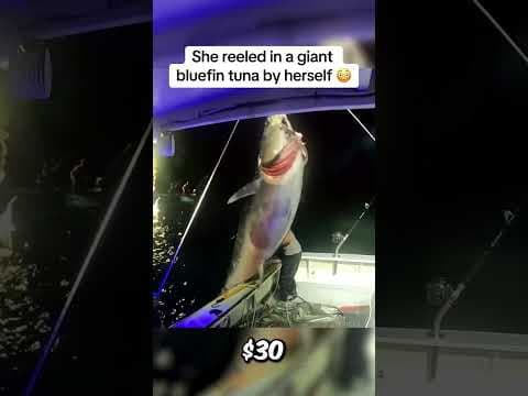 She CAUGHT a BIG FISH