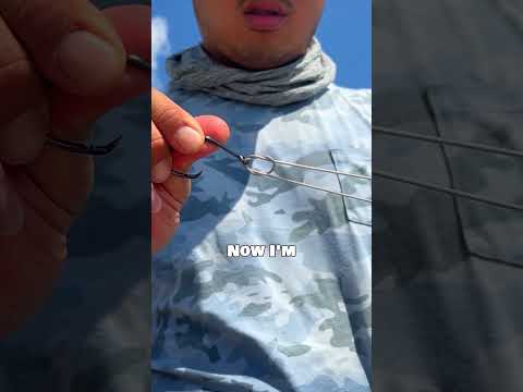 How to tie a STRONG FISHING RIG to catch SHARKS 🦈🎣 #fishing