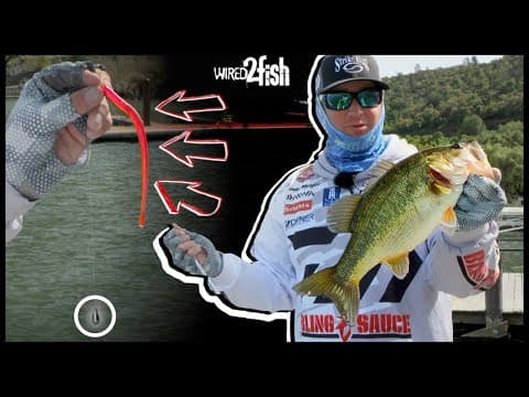 How to Power Drop Shot Springtime Bass (Bubba Shot)