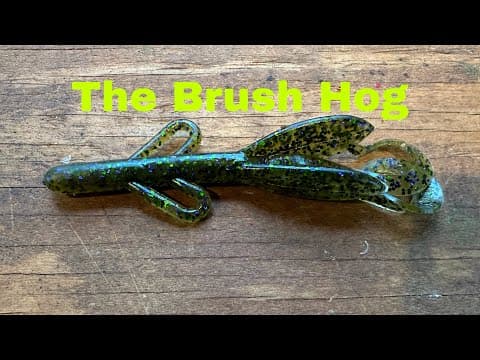 How And When To Fish The Brush Hog…