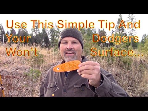Does Your Dodger Want To Surface When Trolling Shallow? Do This!
