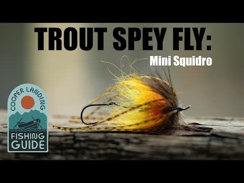 Squidro Fly  - Tying Scott Howell Inspired Trout Spey Squidro Fly Variant