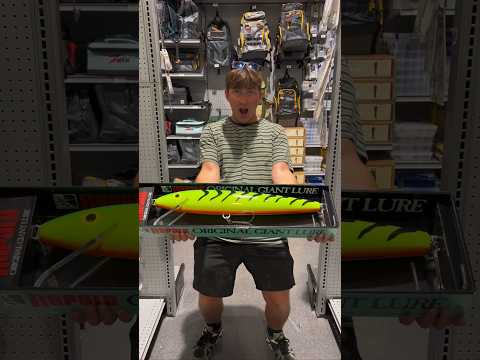 RAPALA GIANT LURE!!!!! 😲 #bassfishing #shorts