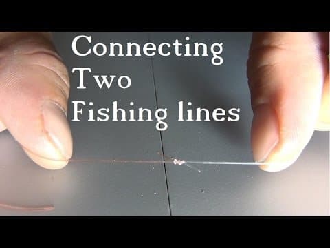 Tie 2 Fishing Lines Together - The Easy &amp; Strong Knot