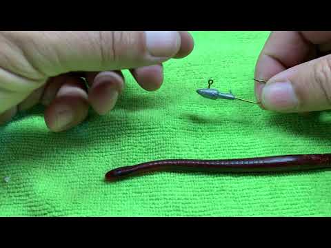 How to rig a Darterhead.  Bass Fishing