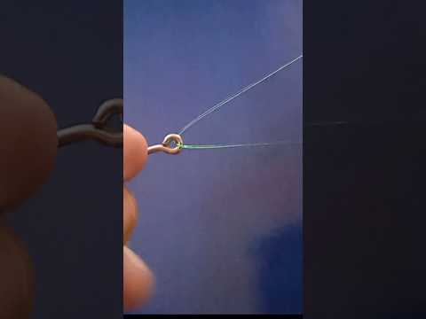 fishing knots - easy way how to tie a hook