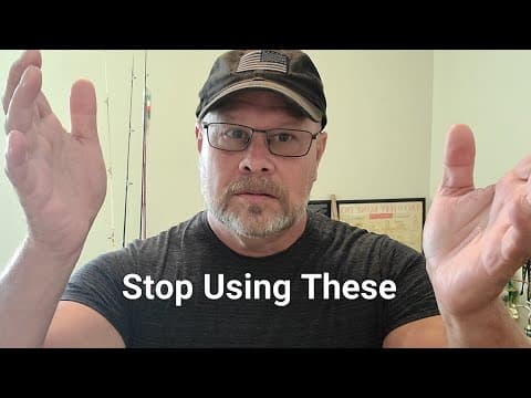 Stop using these baits