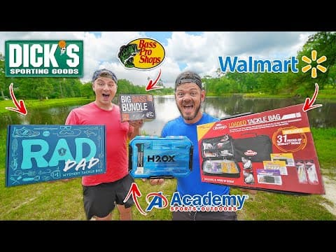 Buying EVERY Stores BEST Fishing Kit!