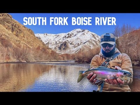 Catching Winter Trout on the South Fork Boise River