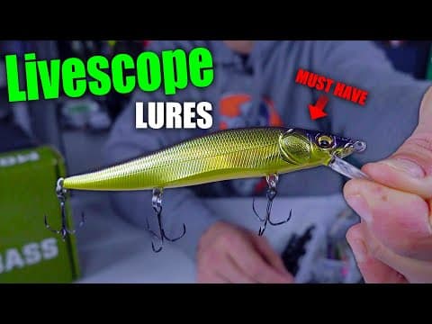 4 Lures you NEED to Learn LIVESCOPING