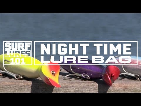 Surf Fishing 101 with Zeno Hromin - Night Time Surf Bag