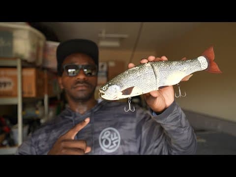 The Best Giant Glide Bait Ever Made?! The Hinkle Trout! (Ft. Mike Gilbert)