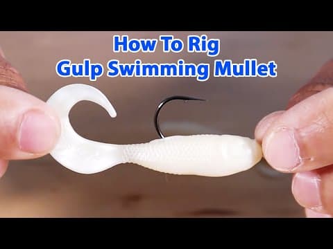 2 Ways To Rig Gulp Swimming Mullet (And Other Curly Tail Grubs)