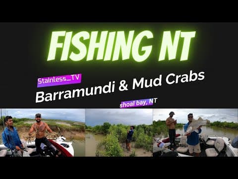 MUD CRABS &amp; BARRAMUNDI | SHOAL BAY | NORTHERN TERRITORY | AUSTRALIA