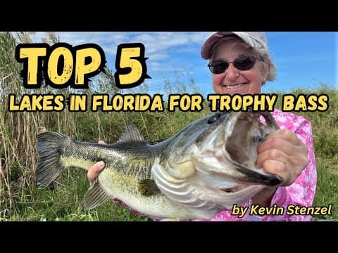 Best Trophy Bass lakes in Central Florida