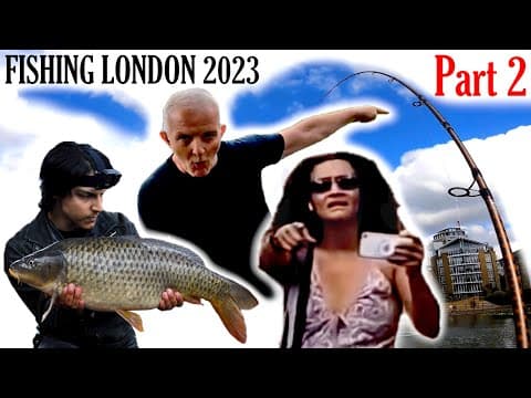 Facing KARENS and IGNORANCE while Fishing for URBAN Carp in LONDON