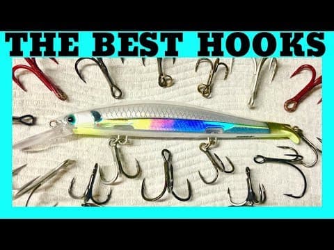 THE BEST TREBLE HOOKS FOR FISHING LURES