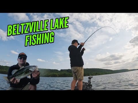 Beltzville Lake Bass Fishing (PA Fishing)