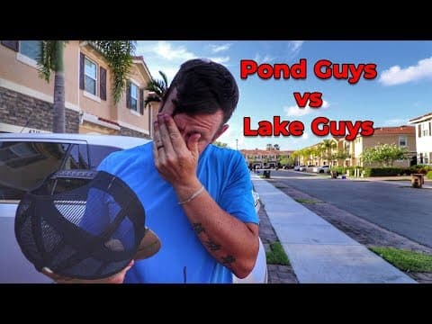 Pond Hopping vs Lake Fishing BEEF?