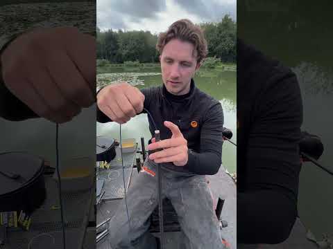 HOW TO ELASTICATE A TOP KIT IN 60 SECONDS ⏰⚡️#shorts #fishing #howto