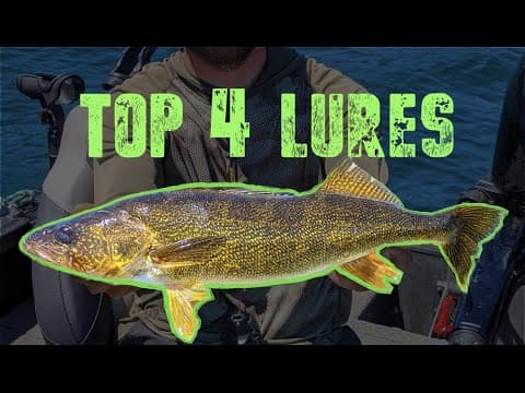 Favorite Summer Walleye Fishing Lures