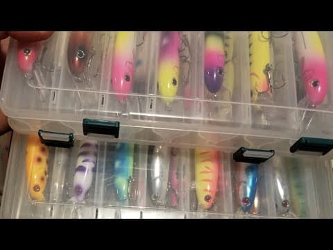 Lures to use for Lake Erie walleye shore casting, how to use them and where to use them.