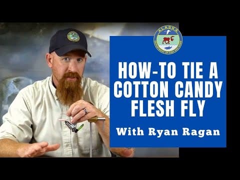How to Tie a Cotton Candy Flesh Fly