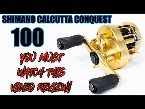 Shimano CTCNQ100HGA Calcutta Conquest 100 Baitcasting Reel Review | J&H Tackle