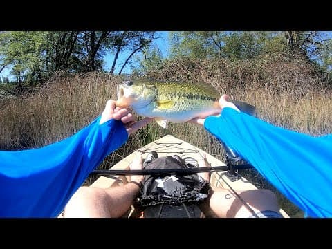 Early Spring Kayak Fishing at Lake Natoma