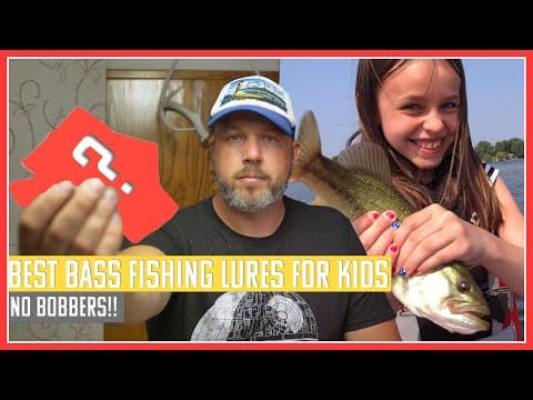 Best Fishing Lures for Kids to catch Bass